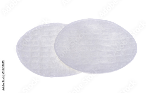cotton pads isolated \