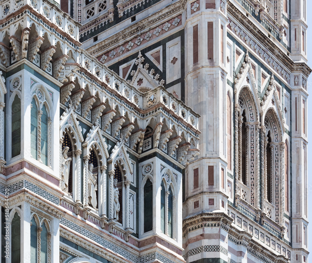 Florence, Italy:  Cathedral of Santa Maria del Fiore details