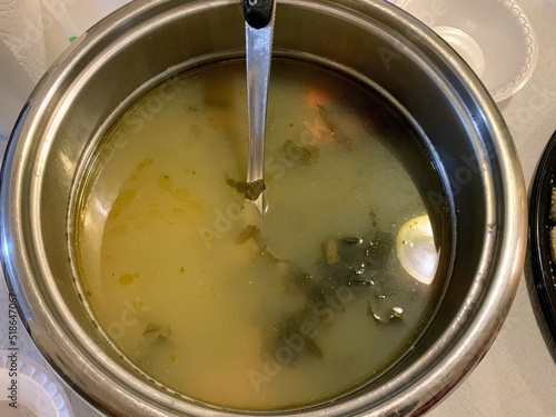soup in the pot