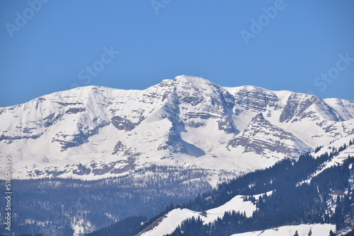 Blick auf Totes Gebirge / Warscheneck vom Dürrenschöberl © Michael