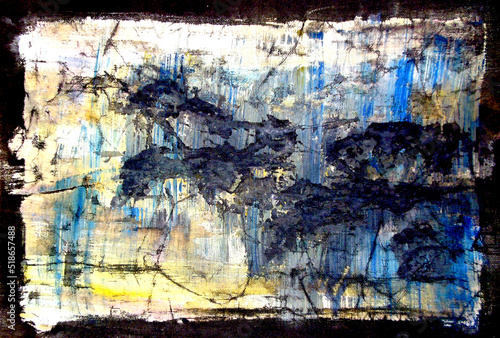 texture with acrylic paint on canvas, Grunge background, abstract background 