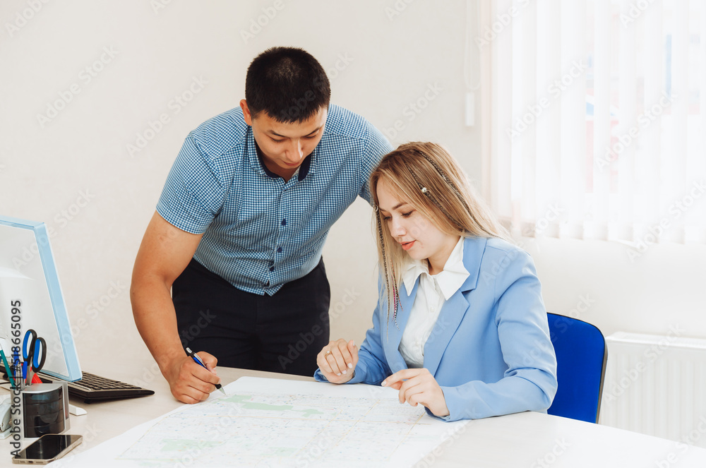 A conference of entrepreneurs and business people in a modern conference hall. people work in the office. A conference of entrepreneurs and business people in a modern conference hall. people work in the office.