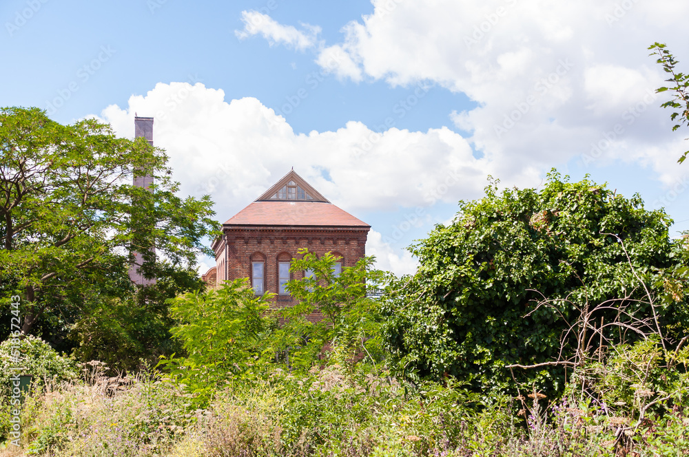 The Engine House with The Larder cafe inside Walthamstow Wetlands, Lea Valley Country Park, London, United Kingdom, 3 July 2022
The Engine House with The Larder cafe inside Walthamstow Wetlands, Lea Valley Country Park, London, United Kingdom, 3 July 2022