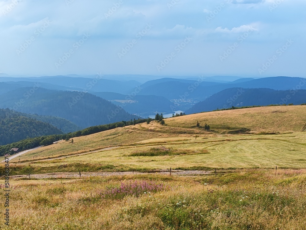 landscape with mountains and sky landscape with mountains and sky