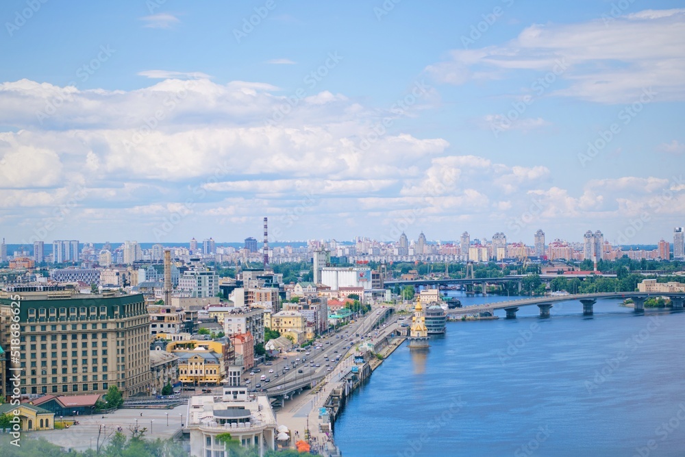 Fototapeta premium Kyiv is the capital of Ukraine. Kyiv city