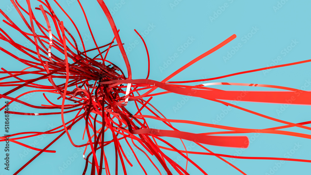 3d illustration of abstract lights 3d illustration of abstract lights