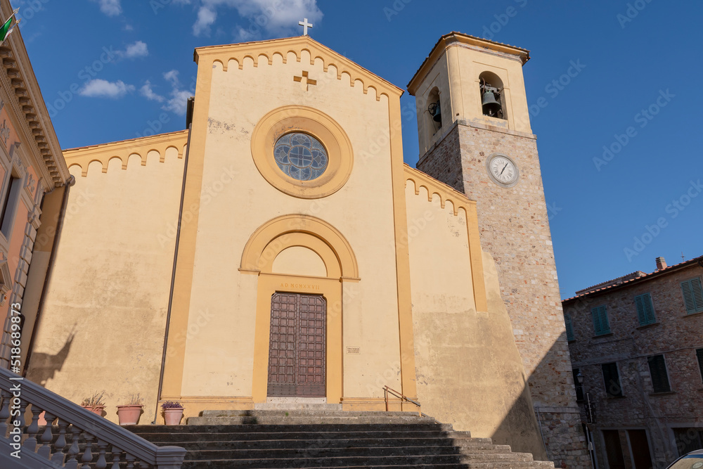 Church of San Giuliano, Gavorrano, Italy.