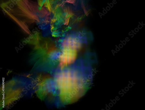 Imaginatory fractal abstract background Image