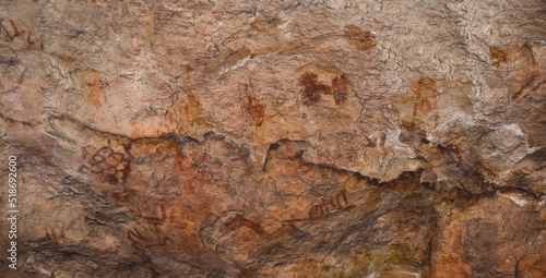 Arte rupestre Muisca en Piedras del Chivo Negro, Cundinamarca, Colombia	 photo