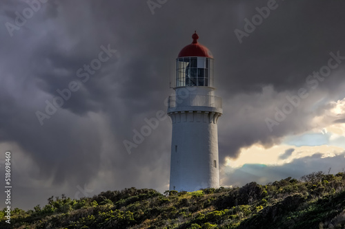 Storm Over Lighthouse