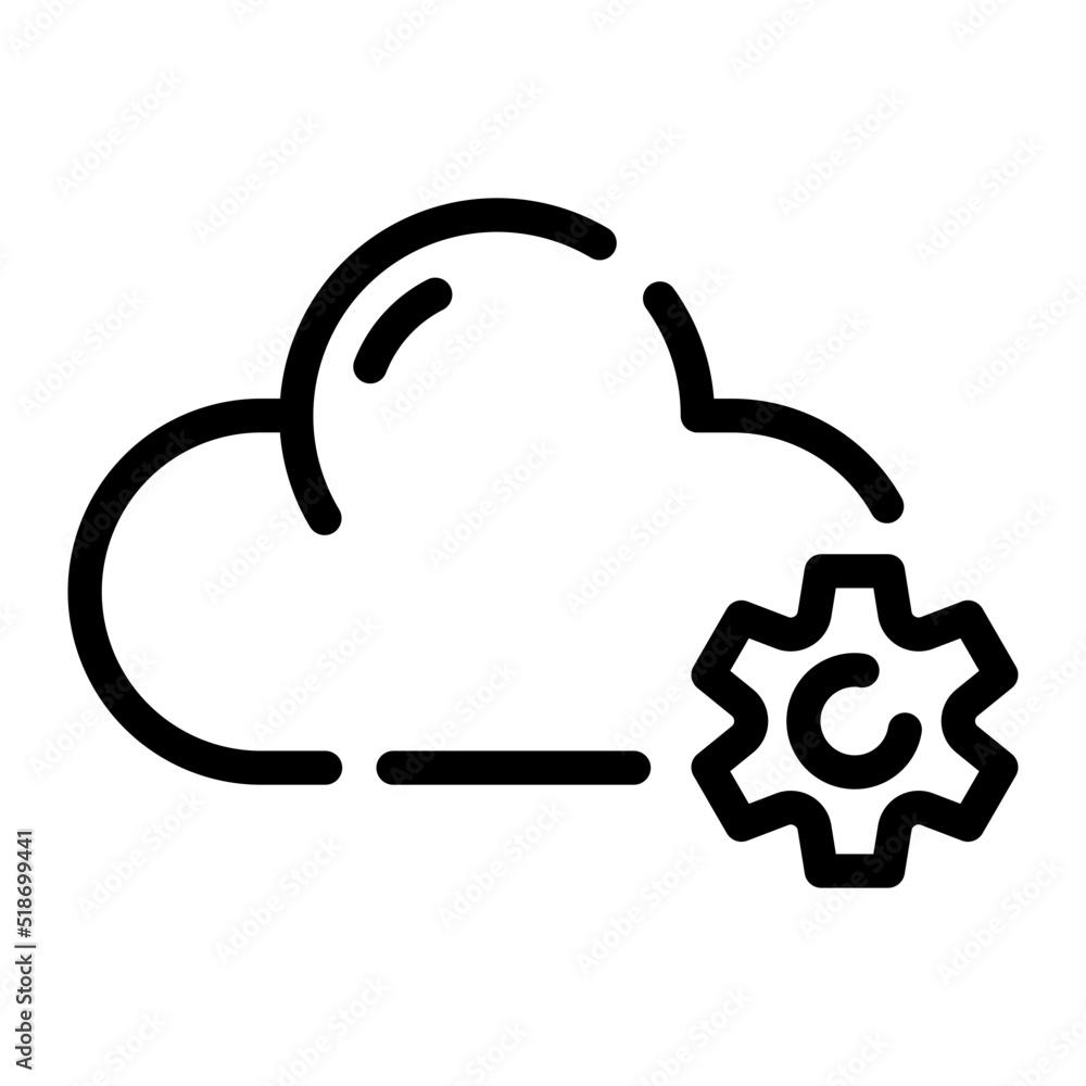 Cloud Computing line icon Cloud Computing line icon