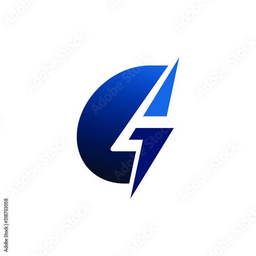 lightning bolt G letter Free Download lightning bolt G letter - GFXLoad