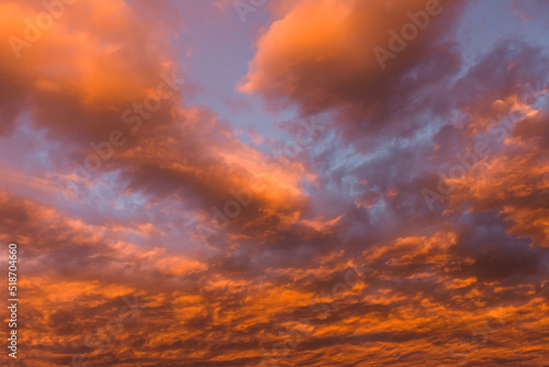 sunrise sky with clouds © 本松 昭茂 