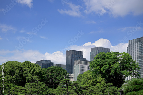 office building Tokyo Imperial Palace Gaien Marunouchi