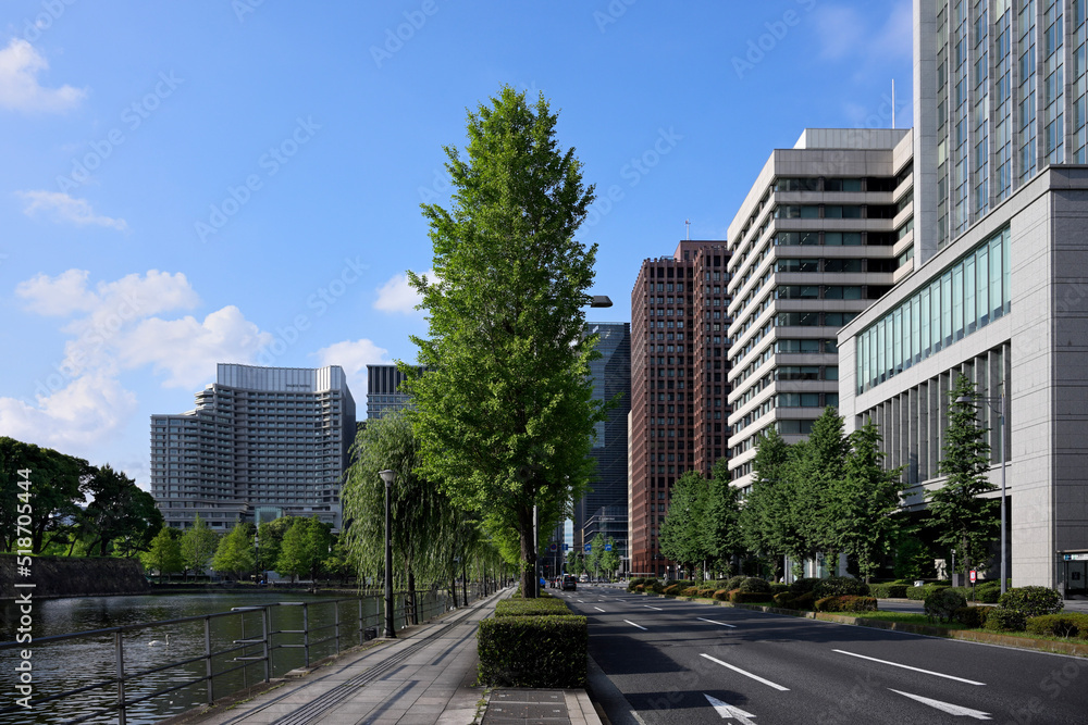 downtown city 2022/09/06 16:30 Tokyo Marunouti
