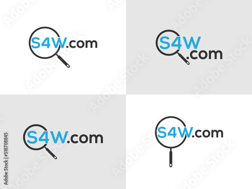 S4W.com logo design vector template.eps