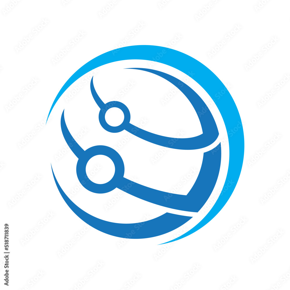 Global logo tech vector icon illustration Global logo tech vector icon illustration