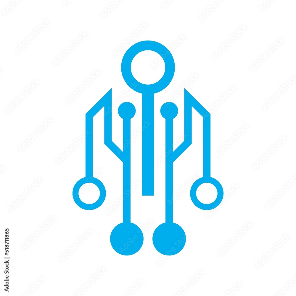 Technology logo images illustration Technology logo images illustration