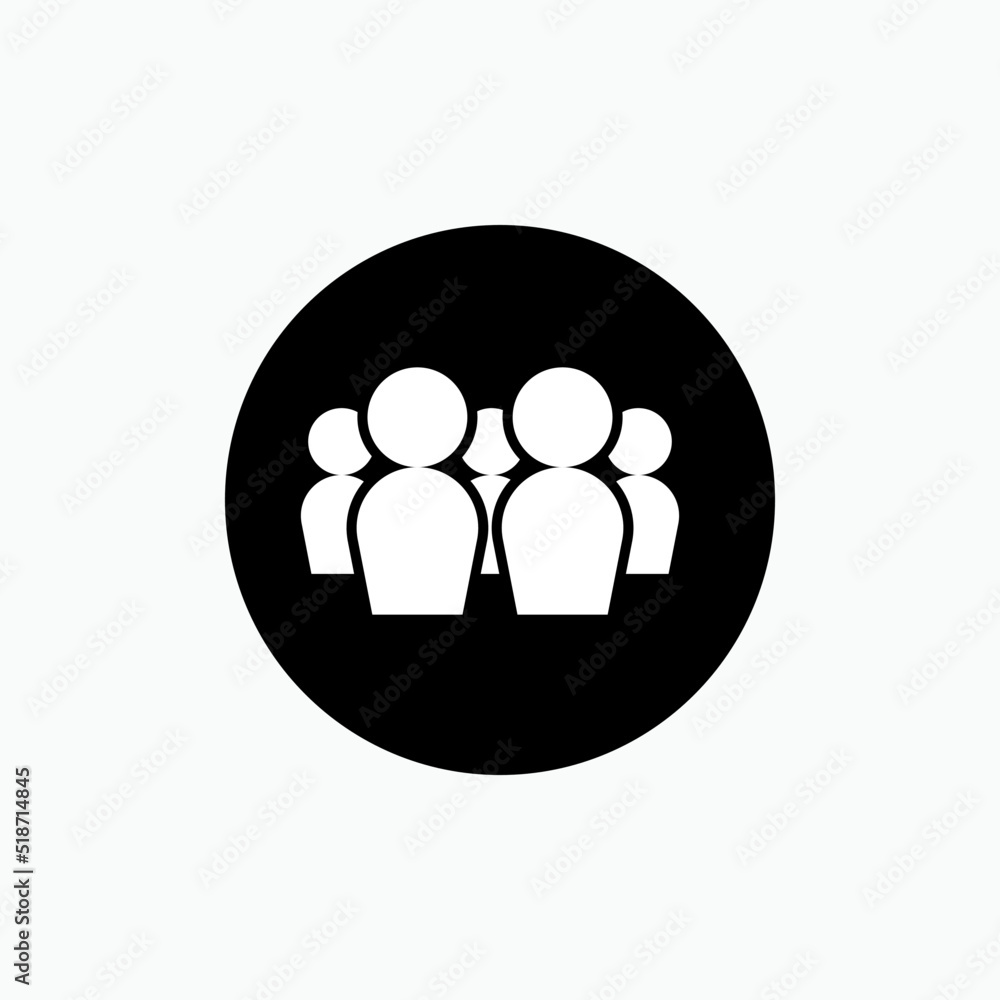 Team Icon - Vector, Sign and Symbol for Design, Presentation, Website or Apps Elements. Team Icon - Vector, Sign and Symbol for Design, Presentation, Website or Apps Elements.