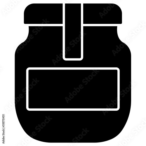 strawberry jam icon