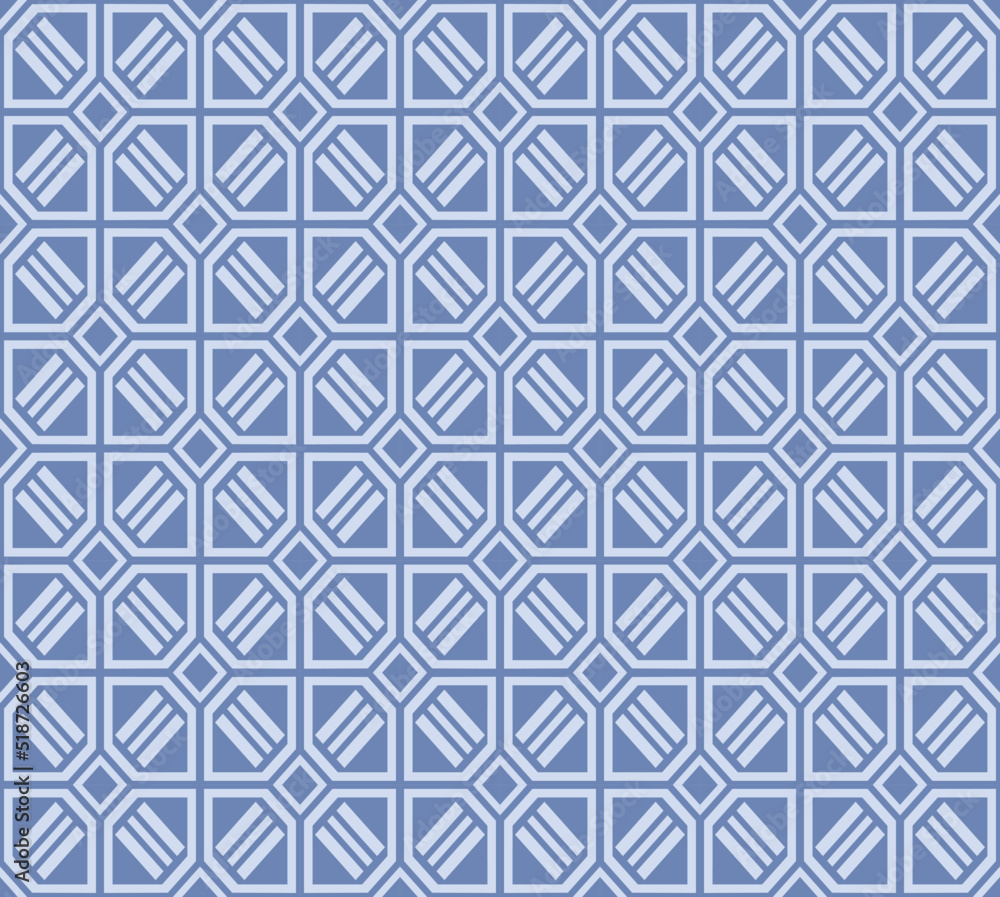 Japanese Diamond Mosaic Vector Seamless Pattern Japanese Diamond Mosaic Vector Seamless Pattern