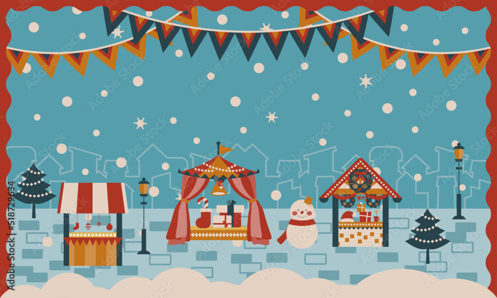 Fototapeta premium クリスマスマーケット