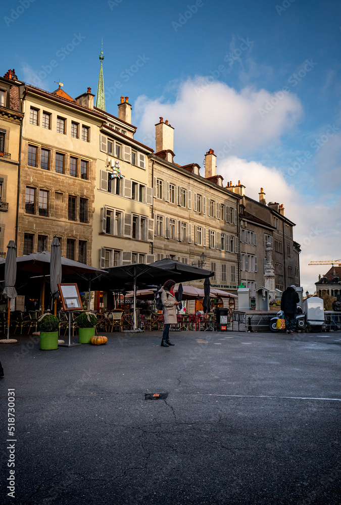 Urban shoot in Geneva