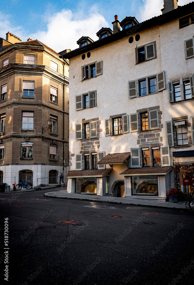 Urban shoot in Geneva