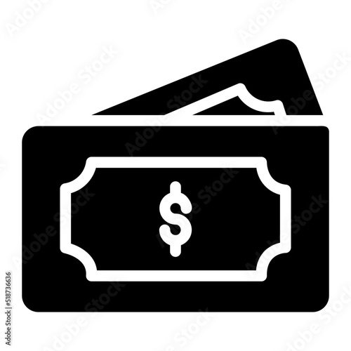 cash glyph icon