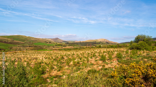 Green hilly landscape of County Cork