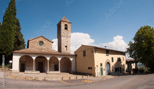 Italia, Toscana, Sesto Fiorentino, la chiesa di Cercina.