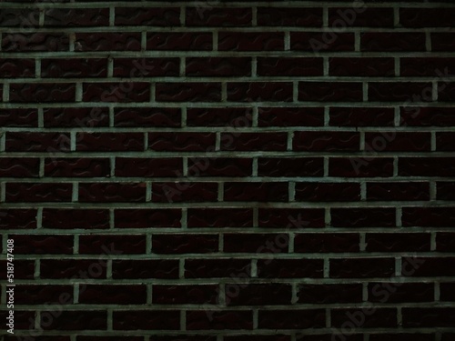 wall of red brick house 