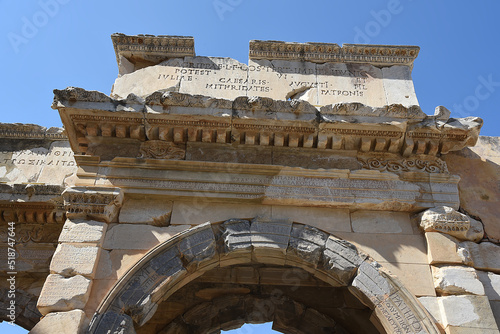Ruinen von Ephesus, Türkei photo