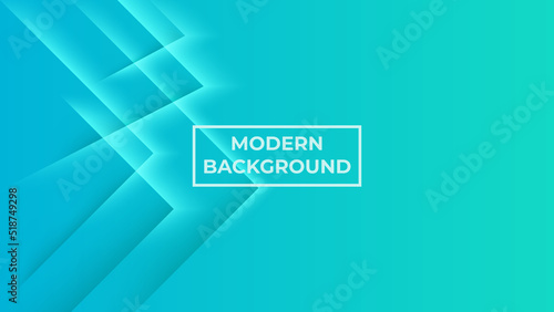 Modern background with teal color that forms a curved line that glows, easy to edit
