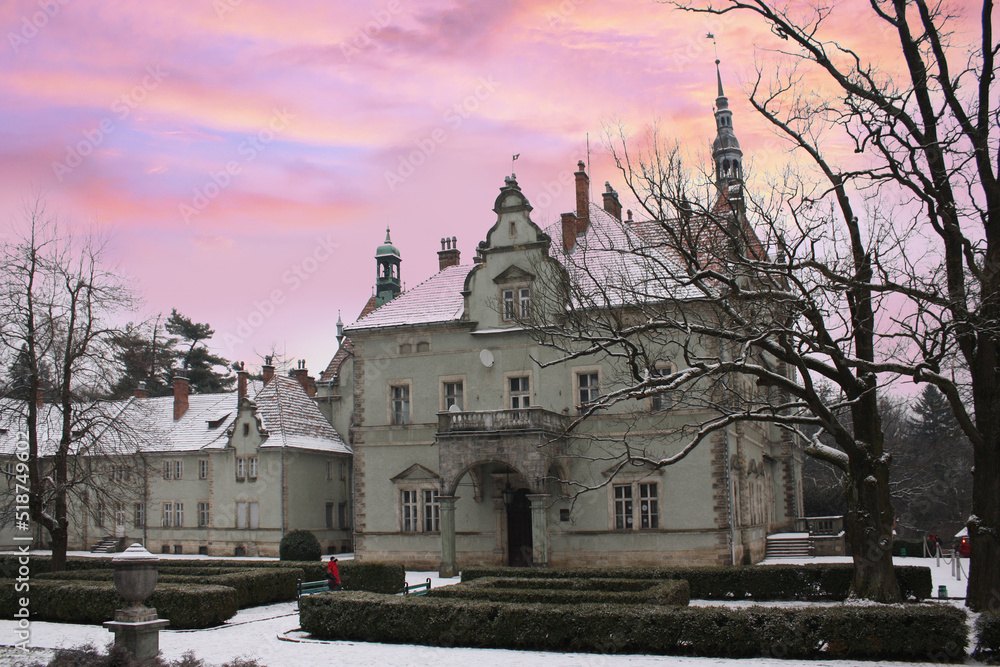 Schnborn Palace in Chynadiyevo, Ukraine