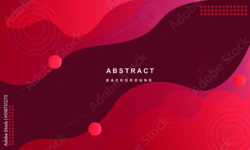 Minimal red abstract background. Suitable for landing page, banner and brochure. Editable stroke. Vector illustration. EPS 10.