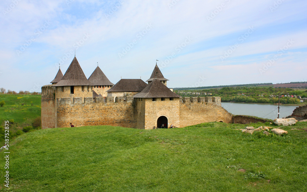 Khotyn fortress in Hotin, Ukraine	
