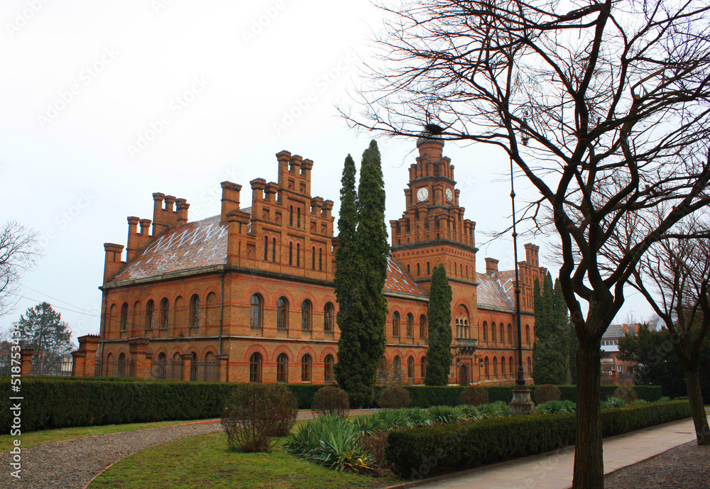 Residence of Bukovinian and Dalmatian Metropolitans (Chernivtsi National University) in Chernivtsi, Ukraine	
