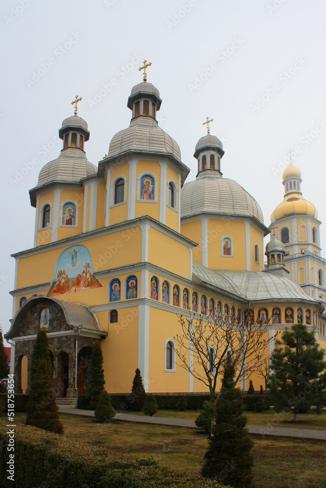 Holy Ascension Monastery in Bancheni, Chernivtsi region, Ukraine	
