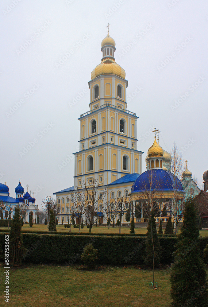Holy Ascension Monastery in Bancheni, Chernivtsi region, Ukraine