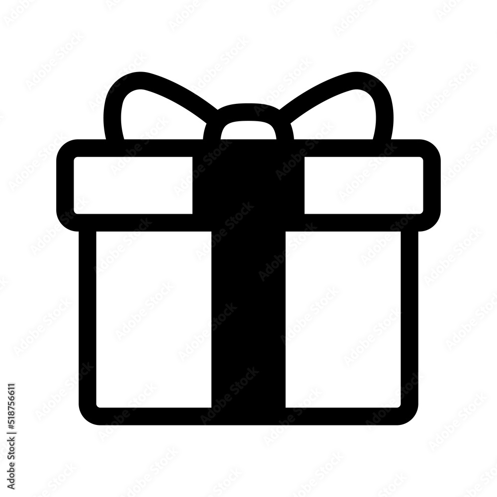 Present gift box icon. Vector isolated elements. Christmas gift icon illustration vector symbol. Surprise present linear design. Stock vector. Present gift box icon. Vector isolated elements. Christmas gift icon illustration vector symbol. Surprise present linear design. Stock vector.