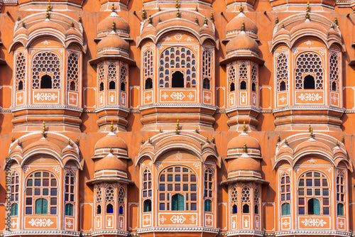 Hawa Mahal (Palace of the Winds) in Jaipur, India.