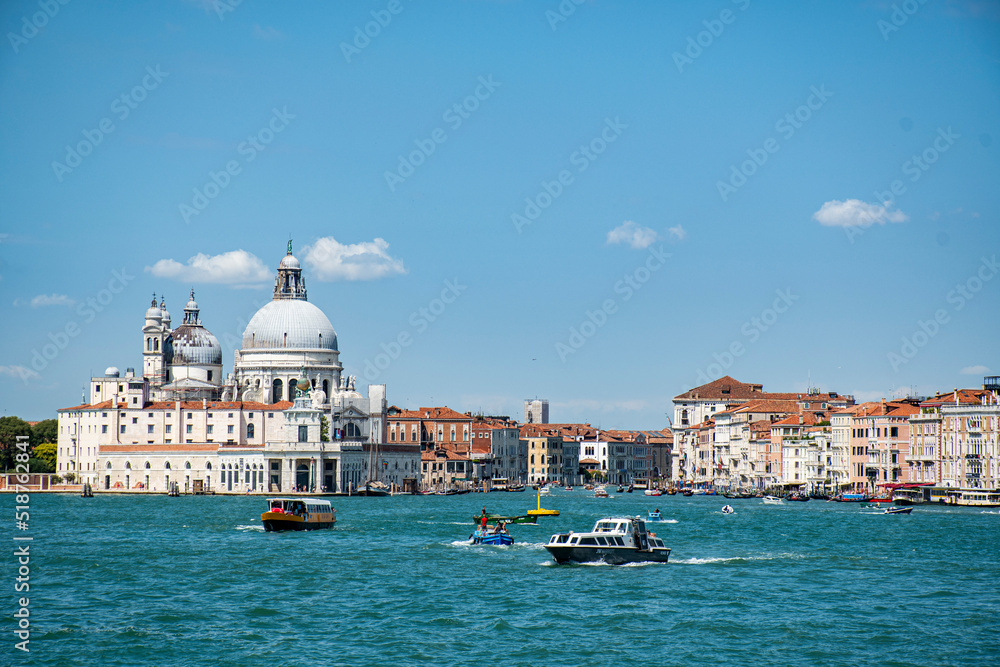 Venice, view from the sea, Italy
