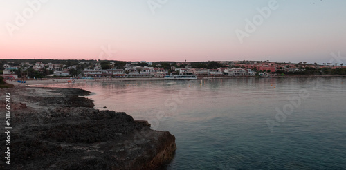 Menorcan sunset Punta Prima photo