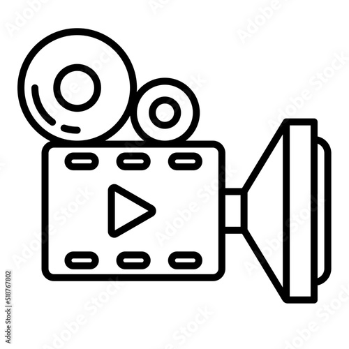 camera icon for cinema