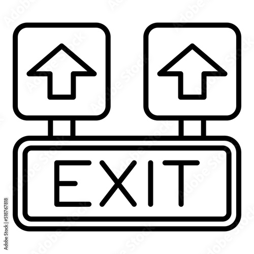 exit sign