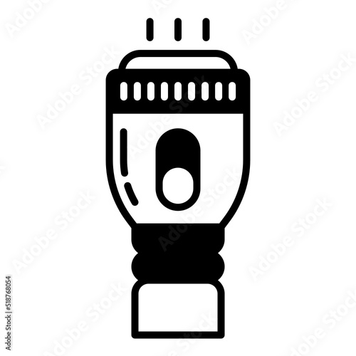 cinema attendant flashlight