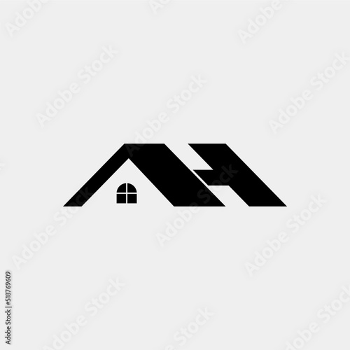 H logo, HOME company name