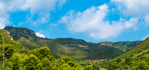 Astounding summer landscape with beautiful and wild mountains