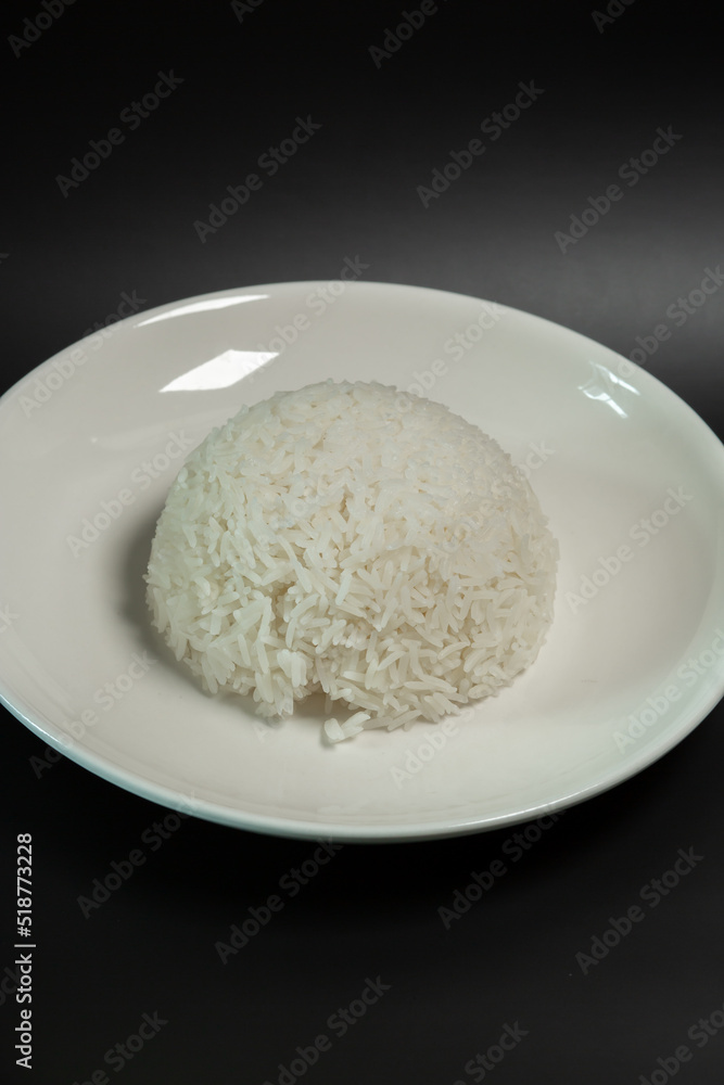 Fragrant jasmine rice cooked Fragrant jasmine rice cooked